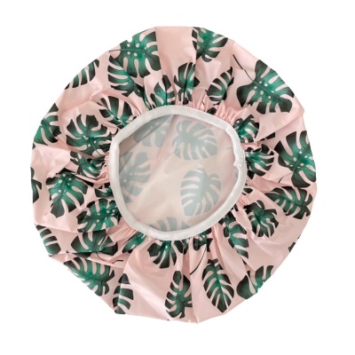 Bonnet de bain de soin de type feuille