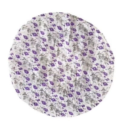 Bonnet de bain floral en dentelle