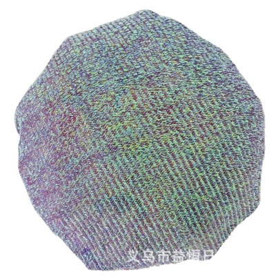 Bonnet de bain en tissu fantaisie doré