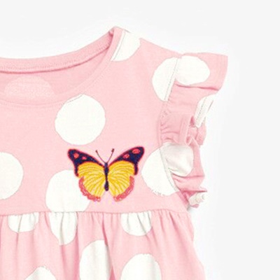 Robe en coton sans manches pour fille