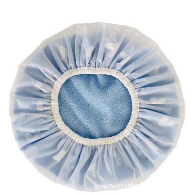 Chapeau de bain d'amour avec bonnet d'huile givré