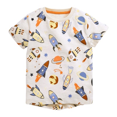 T-shirt manches courtes tricot coton pour enfants