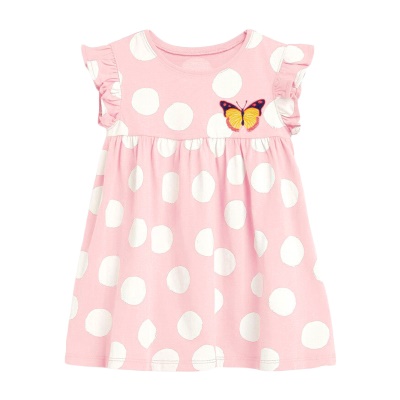 Robe en coton sans manches pour fille