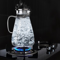 Bouilloire en verre  résistant à haute température