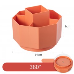 Boite de rangement cosmétique pivotable