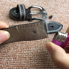 Ceinture  en cuir de vache pour femme