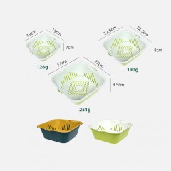 Panier pour lavage et rinçage fruit  légumes aliments
