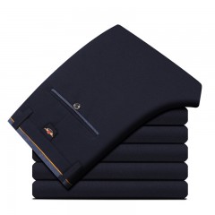 Pantalons décontractés pour hommes stretch mince