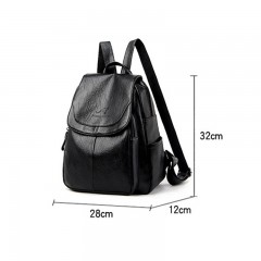 Sac à dos pour femmes en cuir de vache