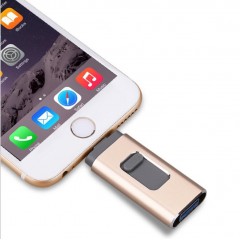 Clé USB-OTG IOS et Android portable 3 en 1