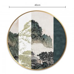 Peinture décorative en cuir gaufré