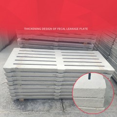 plaque de fuite fécale en ciment 1.5m