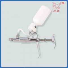 Seringue automatique en acier inox pour bétail Equipement vétérinaire avec réservoir  5ml
