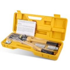 Pince à sertir hydraulique pour câbles de batterie Pression max 10 tonnes 4~70m㎡