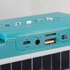 Haut-parleur Bluetooth portable solaire