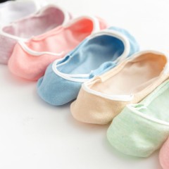 Chaussettes invisibles à couleur unie pour femmes