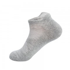 Chaussettes courtes de sport avec couleur unie