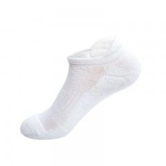 Chaussettes courtes de sport avec couleur unie