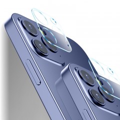 Film de protection d'objectif de téléphone portable IPhone en verre trempé, résistant aux rayures