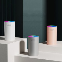 USB diffuseur de senteur et Humidificateur d'air portable è veilleuse led colorée