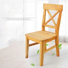 Chaise de salle à manger en bois massif durable