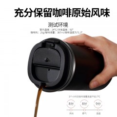Tasse à café en acier inoxydable  anti-rayures en plastique