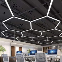 Plafonnier bande LED 24W noir