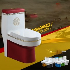 WC silencieux à siphon super tourbillon