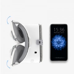 Lunettes de réalité virtuelle avec casque sans fil Lunettes 3D