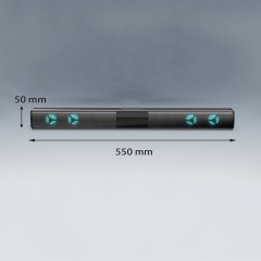 Haut-parleur Bluetooth RGB professionnel pour TV maison cinéma