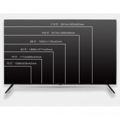TV LCD CHIOG à Effets sonores 4K DTS