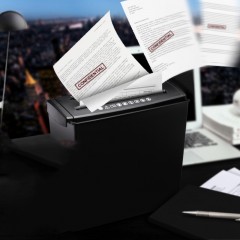 Mini déchiqueteuse de papier de bureau