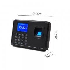 Machine biometrique d'assistance de presence à empreinte digitale avec commande vocale