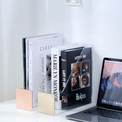 Porte-documents de bureau en acrylique transparent 250 * 85 * 255mm