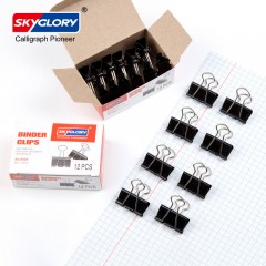 Pince à papiers Noir boîte de 12pcs
