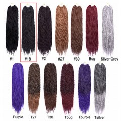 Mèches de cheveux  synthétiques  cheveux 24 pouces