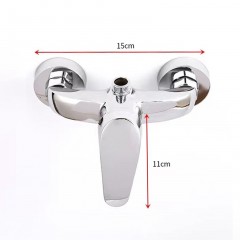Robinet d'eau pour salle de bain douche acier inoxydable