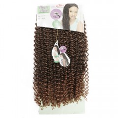 Mèches synthétique de haute qualité Deep Wave cheveux longs bouclés 16 pouces lisses et doux