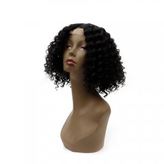 Perruque à fibre synthétique aux cheveux  bouclés 10 pouces