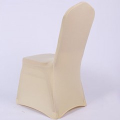 Housse de chaise en fibre de polyester extensible multicolore