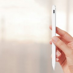 Stylet capacitif tactile pour ipad anti-fausse touche sensation d'inclinaison et de pression tête du stylo en POM