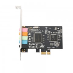 HAGOOGI carte son pour ordinateur 5.1 canaux PCI-E carte son indépendante