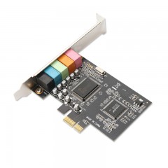 HAGOOGI carte son pour ordinateur 5.1 canaux PCI-E carte son indépendante