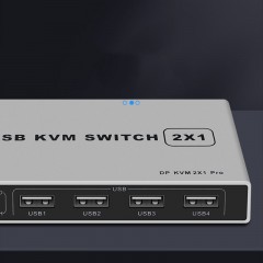 Xihong DP KVM commutateur 2X1 4K * 2K 60Hz