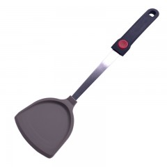 Spatule tête en silicone antiadhésif et manche en acier inoxydable