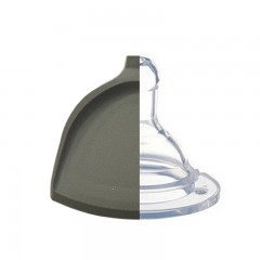 Spatule tête en silicone antiadhésif et manche en acier inoxydable