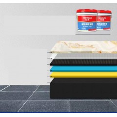 Colle de carrelage arrière 5KG/Seau acrylique pour un effet puissant