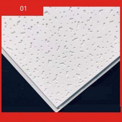 Plafond plafonnier panneau de silico-calcium pour hôpital protection contre les incendies