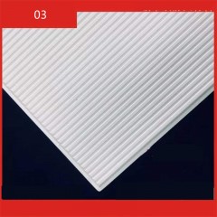 Plafond plafonnier panneau de silico-calcium pour hôpital protection contre les incendies