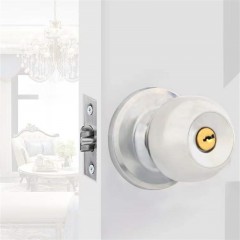 Serrure de porte  sphérique en alliage d'aluminium